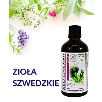 ZIOŁA SZWEDZKIE 100ml ekstrakt koncentrat w płynie krople