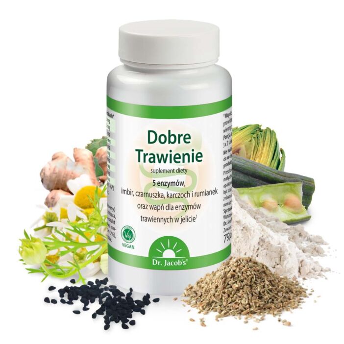 Dr. Jacob's Dobre Trawienie 90 tabletek