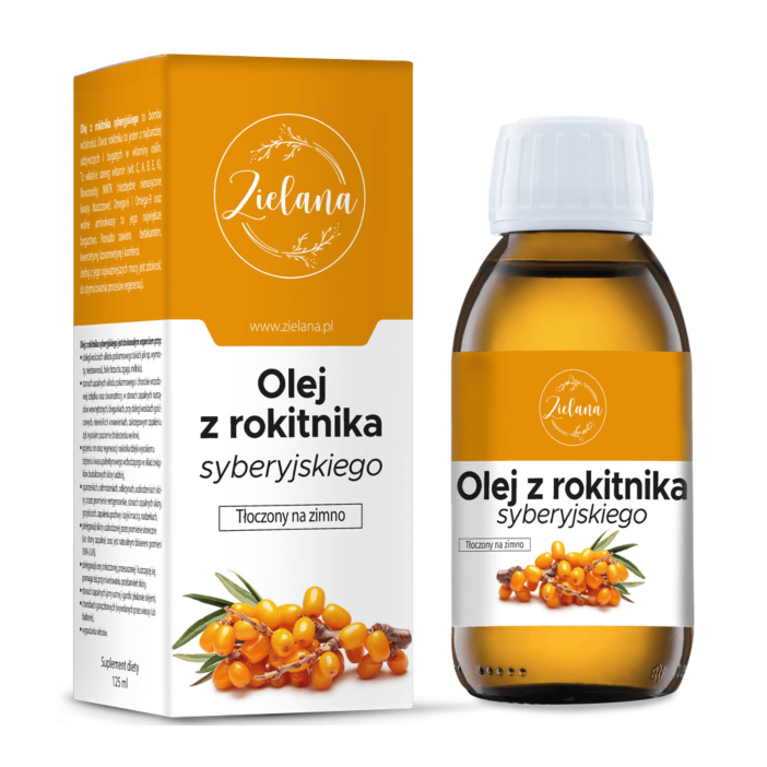 Zielana Olej z rokitnika syberyjskiego