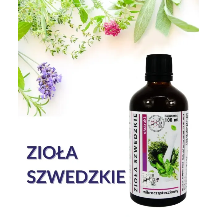 ZIOŁA SZWEDZKIE 100ml ekstrakt koncentrat w płynie krople